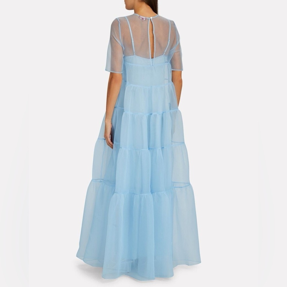 STAUD Light Blue Maxi Dress - Picture 2 of 13